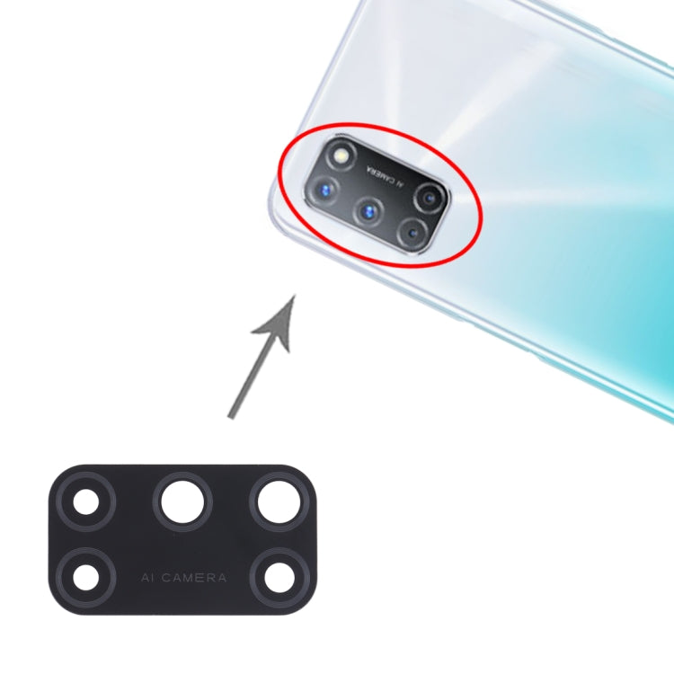 For OPPO A92 / A52 10pcs Rear Camera Lens, For OPPO A92 / A52