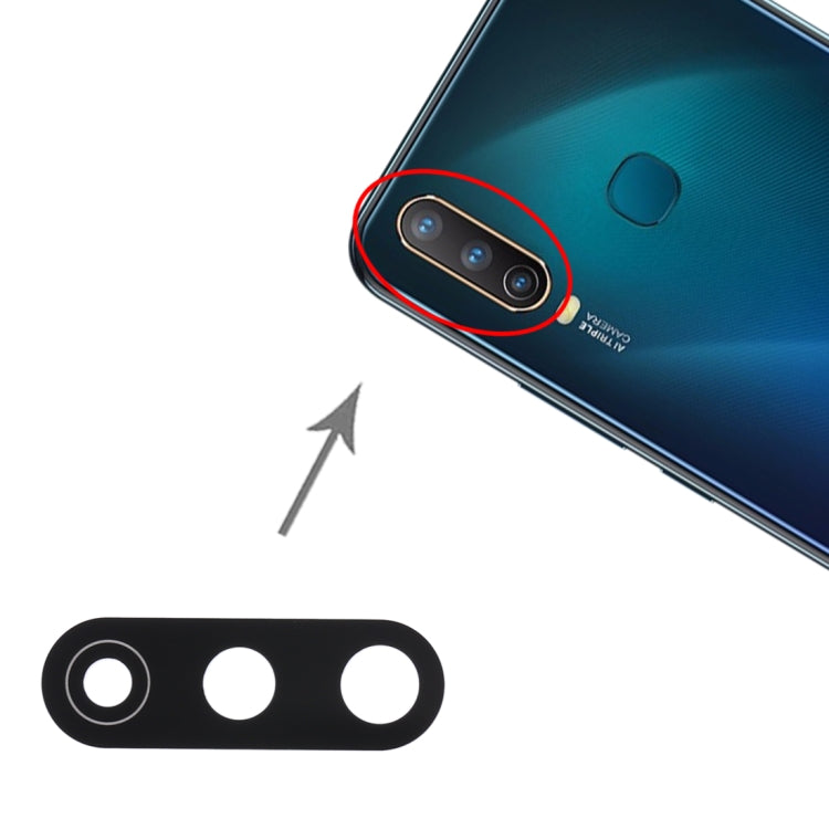 For Vivo Y3 10pcs Rear Camera Lens, For Vivo Y3