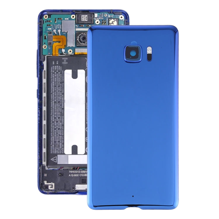 Cover posteriore della batteria con copriobiettivo della fotocamera per HTC U Ultra, For HTC U Ultra