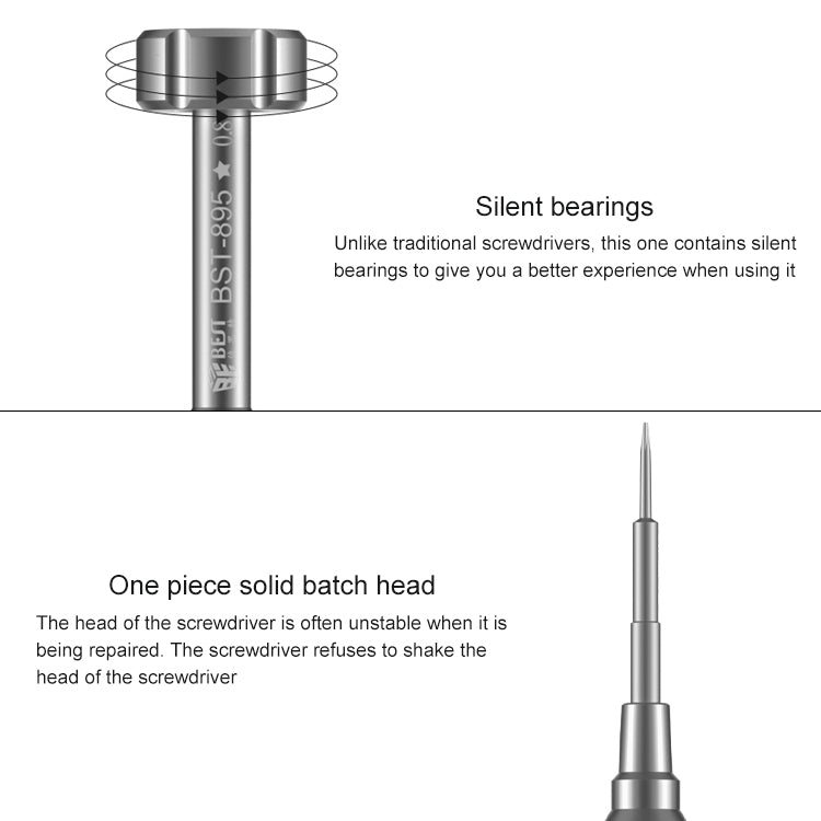 BEST BST-895 6 in 1 Mobile Phone Screwdriver for Mobile Phone Dismantling Screwdriver, BST-895