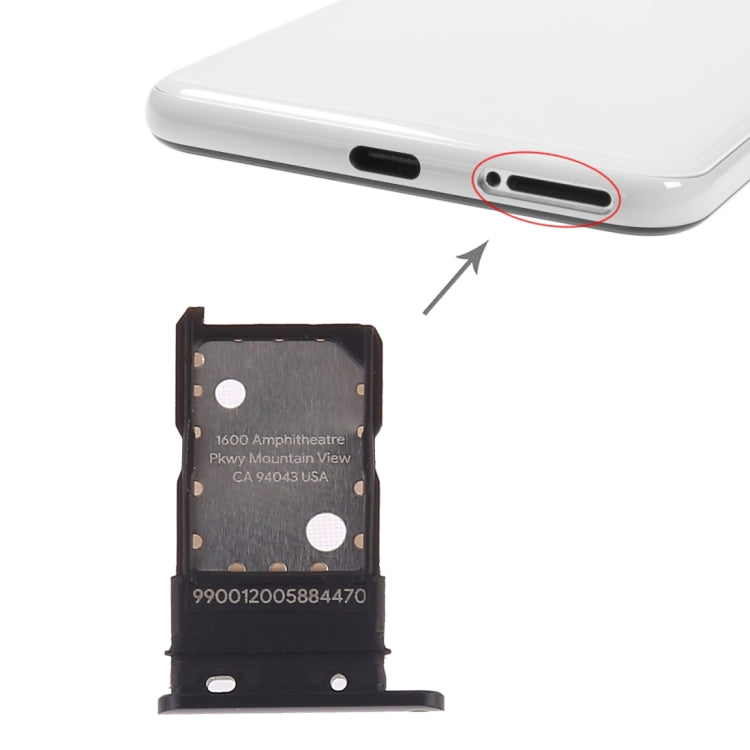 Vassoio della scheda SIM per Google Pixel 3, For Google Pixel 3