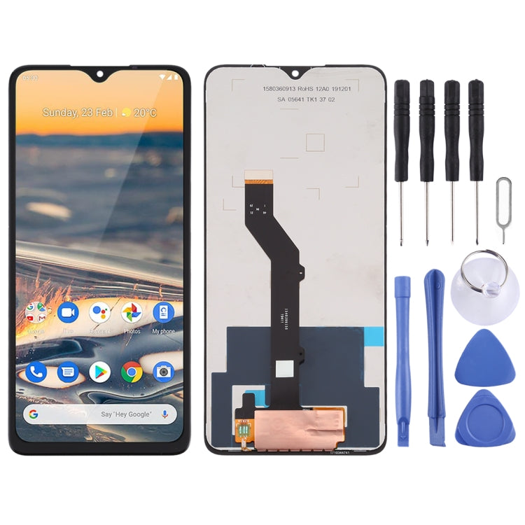 LCD Screen and Digitizer Full Assembly for Nokia 5.3 TA-1227 / TA-1229 / TA-1223 / TA-12234, For Nokia 5.3 TA-1227