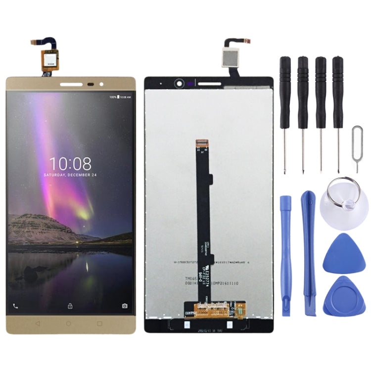 LCD Screen and Digitizer Full Assembly for Lenovo Phab2 PB2-650 PB2-650N PB2-650M PB2-650Y, For Lenovo Phab2