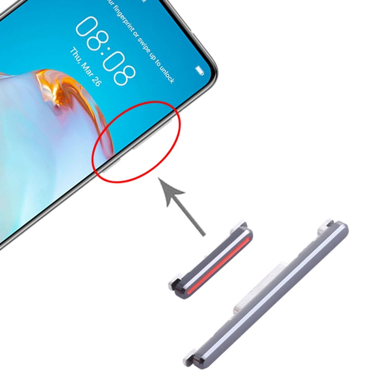 Pulsante di accensione e pulsante di controllo del volume per Huawei P40, For Huawei P40