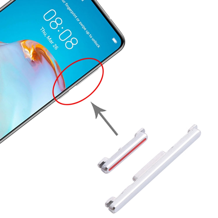 Pulsante di accensione e pulsante di controllo del volume per Huawei P40, For Huawei P40