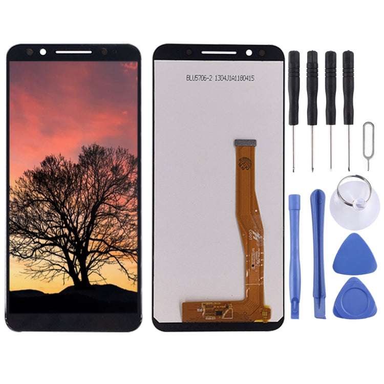 LCD Screen and Digitizer Full Assembly for Alcatel 3X / 5058 / 5058A, For Alcatel 3X