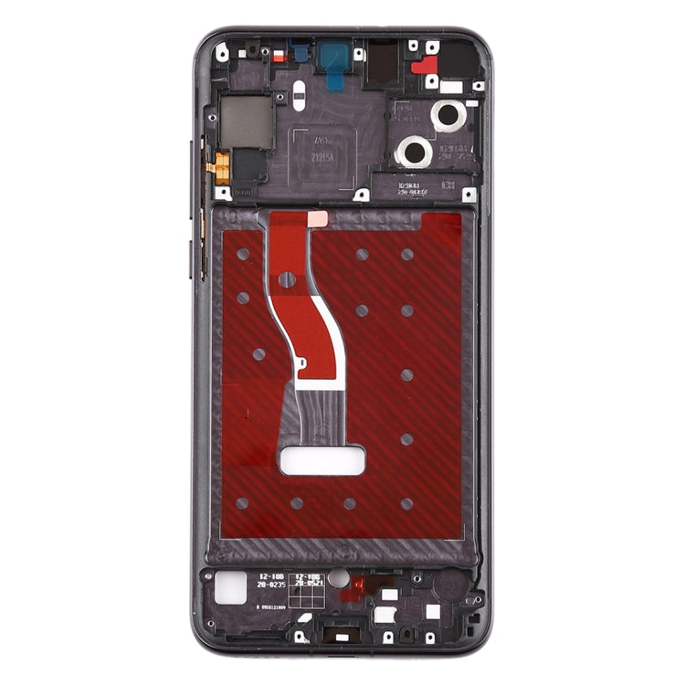 Piastra con cornice LCD per alloggiamento anteriore con tasti laterali per Huawei Nova 4, For Huawei Nova 4