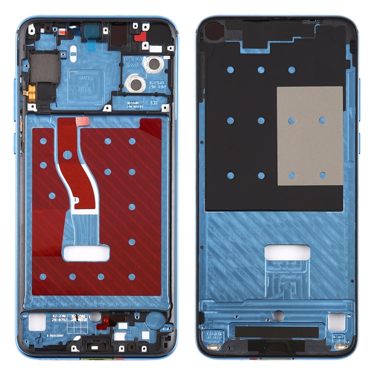 Piastra con cornice LCD per alloggiamento anteriore con tasti laterali per Huawei Nova 4, For Huawei Nova 4