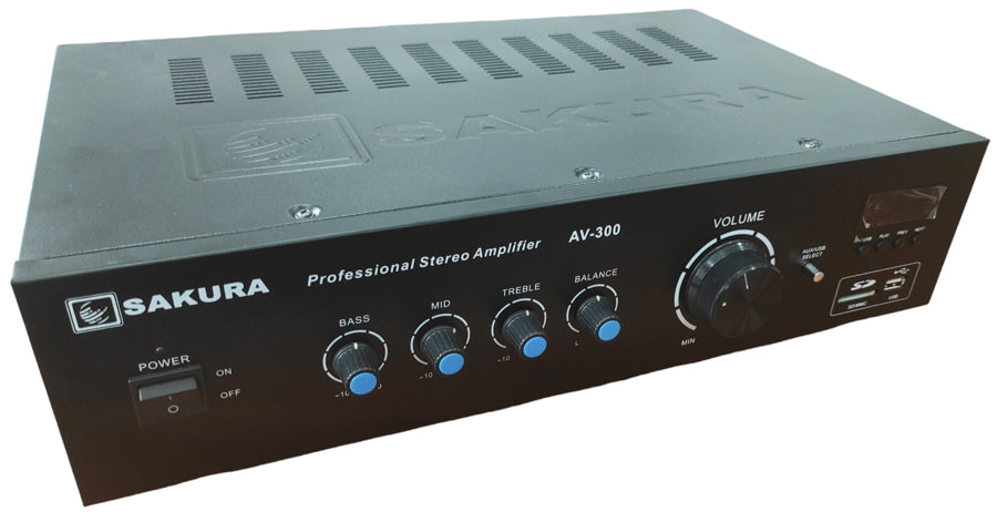 Amplificatore stereo 300Wx2 Bluetooth/USB/SD AV-300 SP812