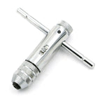 Chiave a cricchetto regolabile M3-M8 e accessori per maschiatura manuale, M3-M8