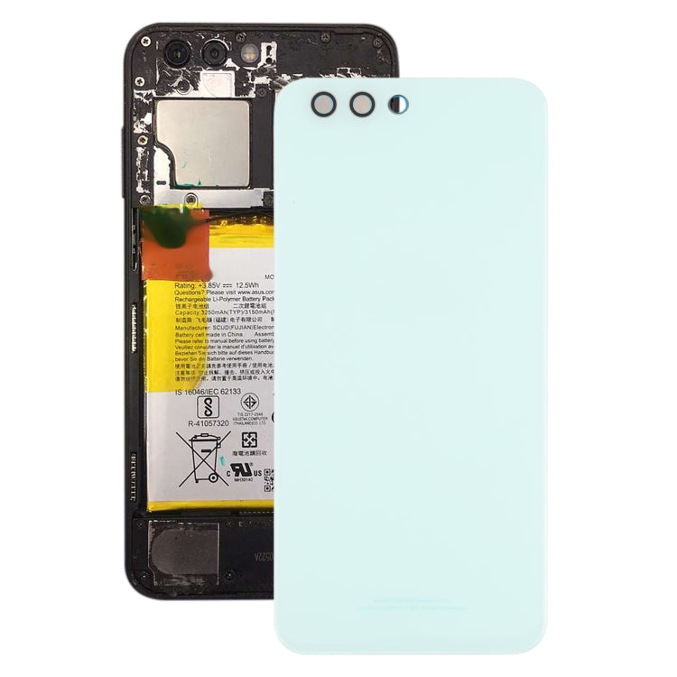 Battery Back Cover with Camera Lens and Side Buttons for Asus ZenFone 4 ZE554KL, For Asus ZE554KL, ZenFone 4 ZE554KL, For Asus ZenFone 4(Green), For Asus ZenFone 4