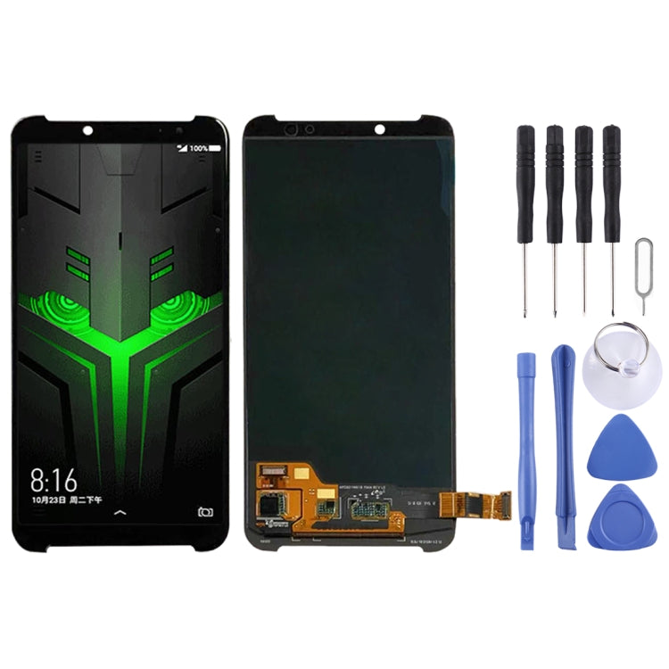 Schermo LCD originale e digitalizzatore assemblaggio completo per Xiaomi Black Shark Helo, For Xiaomi Black Shark Helo(AMOLED)