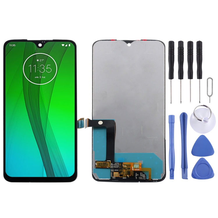 Schermo LCD e digitalizzatore assemblaggio completo per Motorola Moto G7, For Moto G7