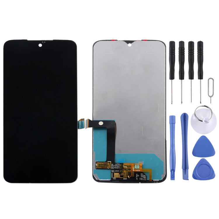 LCD Screen and Digitizer Full Assembly for Motorola Moto G7, For Moto G7