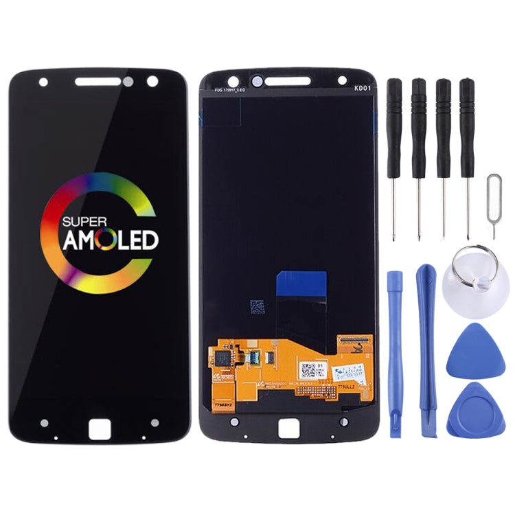 Schermo LCD e digitalizzatore assemblaggio completo per Motorola Moto Z Droid / Moto Z XT1650-01 XT1650-03, For Moto Z Droid