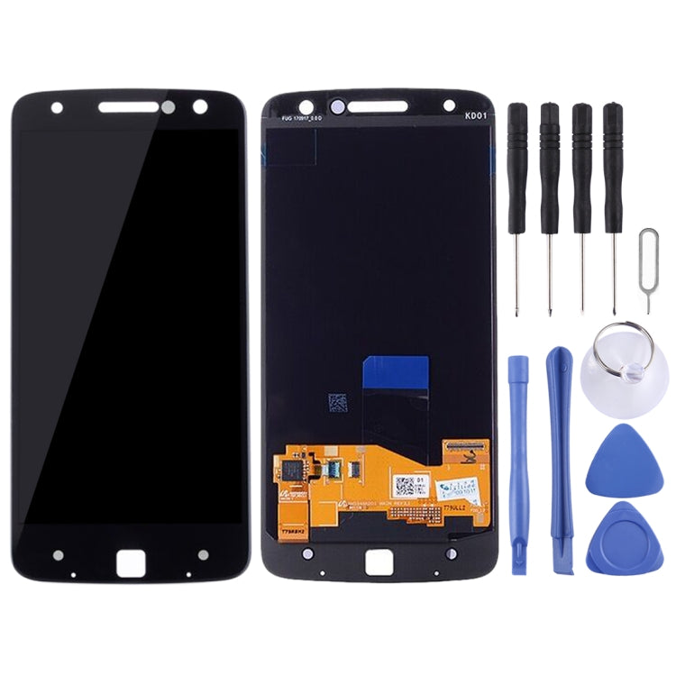 Schermo LCD e digitalizzatore assemblaggio completo per Motorola Moto Z Droid / Moto Z XT1650-01 XT1650-03, For Moto Z Droid