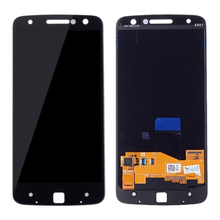 LCD Screen and Digitizer Full Assembly for Motorola Moto Z Droid / Moto Z XT1650-01 XT1650-03, For Moto Z Droid