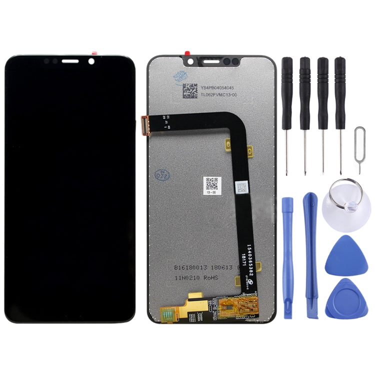 Assemblaggio completo di schermo LCD e digitalizzatore per Motorola One Power (P30 Note), For Moto One Power