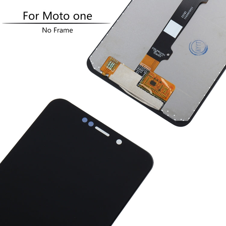 Schermo LCD e digitalizzatore assemblaggio completo per Motorola One (P30 Play), For Moto One