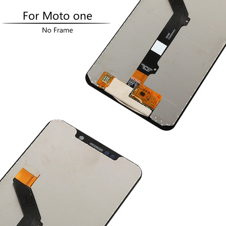 LCD Screen and Digitizer Full Assembly for Motorola One (P30 Play), For Moto One