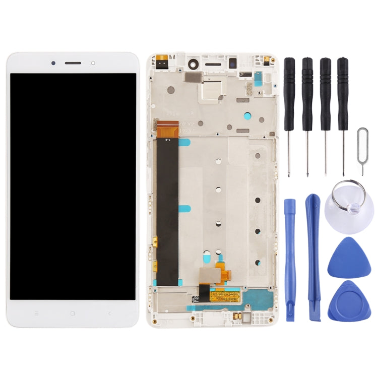 LCD Screen and Digitizer Full Assembly with Frame for Xiaomi Redmi Note 4, For Xiaomi Redmi Note 4