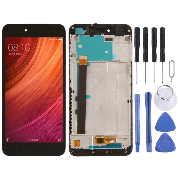 LCD Screen and Digitizer Full Assembly with Frame for Xiaomi Redmi Note 5A, For Xiaomi Redmi Note 5A