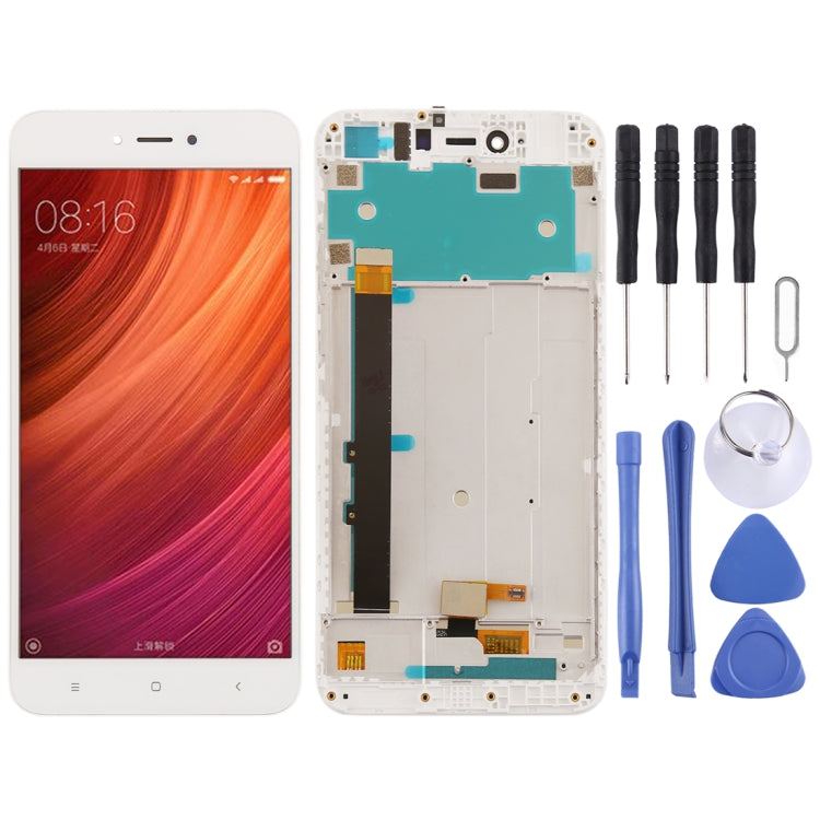 LCD Screen and Digitizer Full Assembly with Frame for Xiaomi Redmi Note 5A, For Xiaomi Redmi Note 5A