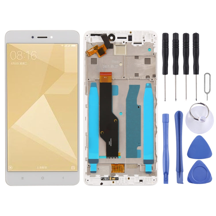 Schermo LCD e digitalizzatore assemblaggio completo con cornice per Xiaomi Redmi Note 4X, For Xiaomi Redmi Note 4X