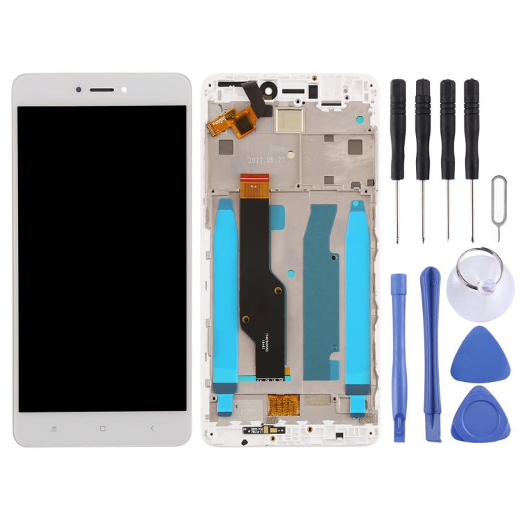 LCD Screen and Digitizer Full Assembly with Frame for Xiaomi Redmi Note 4X, For Xiaomi Redmi Note 4X