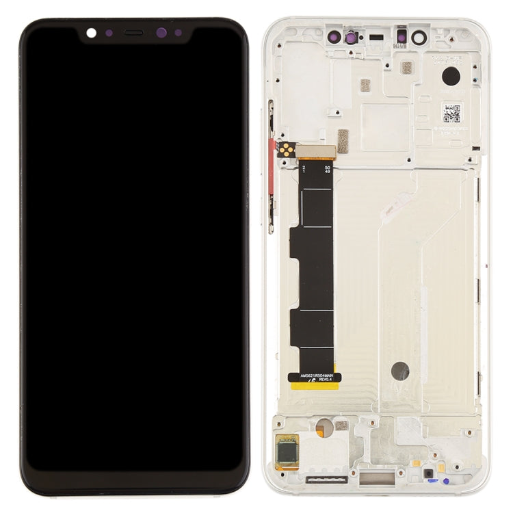 LCD Screen and Digitizer Full Assembly with Frame and Side Keys for Xiaomi Mi 8, For Xiaomi Mi 8, For Mi 8 (Rose Gold)