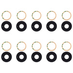 10pcs Rear Camera Lens Cover and Sticker for Xiaomi Mi Mix2, For Xiaomi Mi Mix2