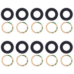 10pcs Rear Camera Lens Cover and Sticker for Xiaomi Mi 6, For Xiaomi Mi 6