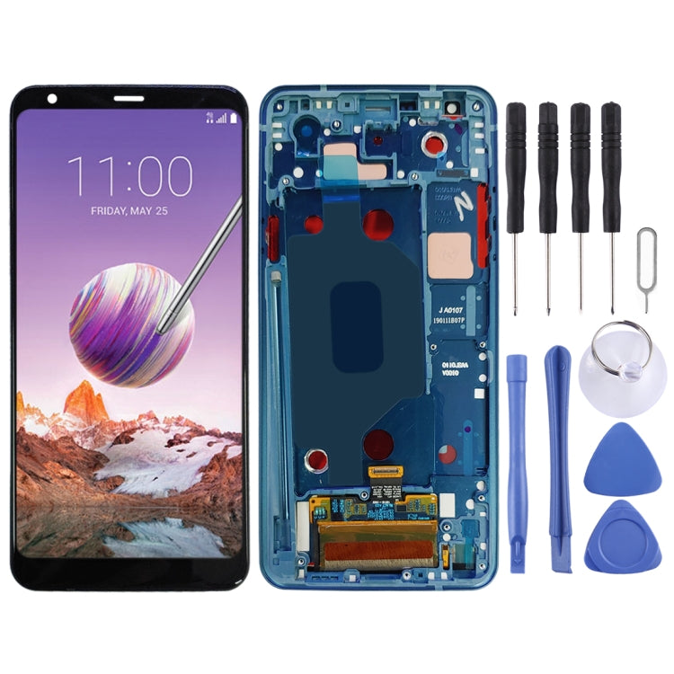 LCD Screen and Digitizer Full Assembly with Frame for LG Stylo 4 / Q Stylo 4 / Q710 / Q710MS / Q710CS, For LG Stylo 4 / Q Stylo 4(Blue), For LG Stylo 4 / Q Stylo 4, For LG Stylo 4 / Q Stylo 4(Pink)