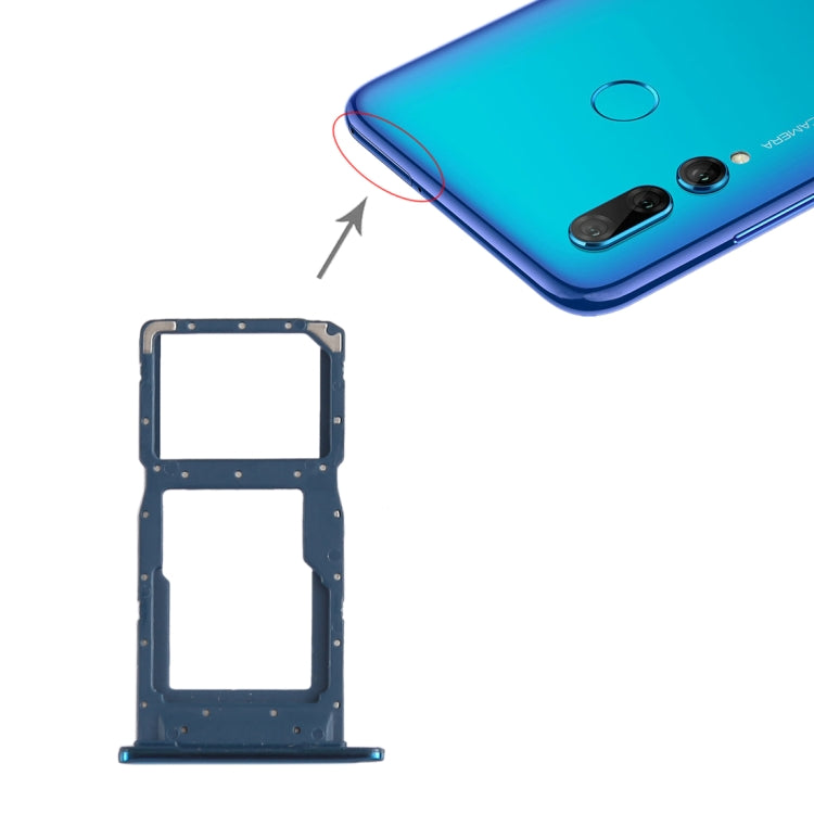 Vassoio scheda SIM + Vassoio scheda SIM / Vassoio scheda micro SD per Huawei P Smart+ (2019), For Huawei P Smart+ (2019)