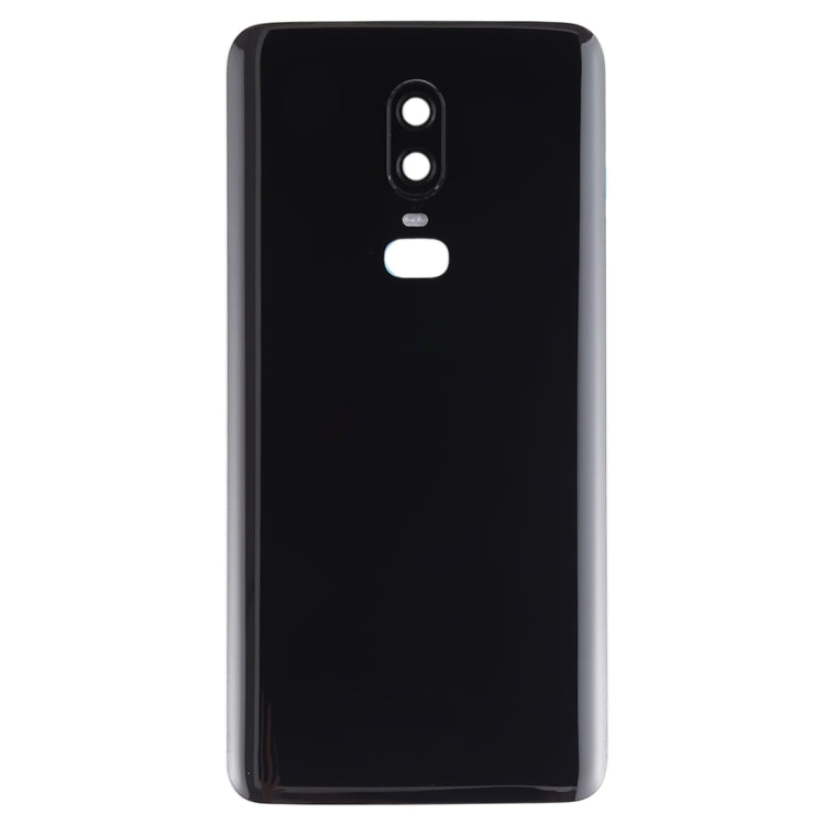 Per la copertura posteriore della batteria con superficie liscia OnePlus 6, For OnePlus 6, For OnePlus 6 (Red), For OnePlus 6 (White)