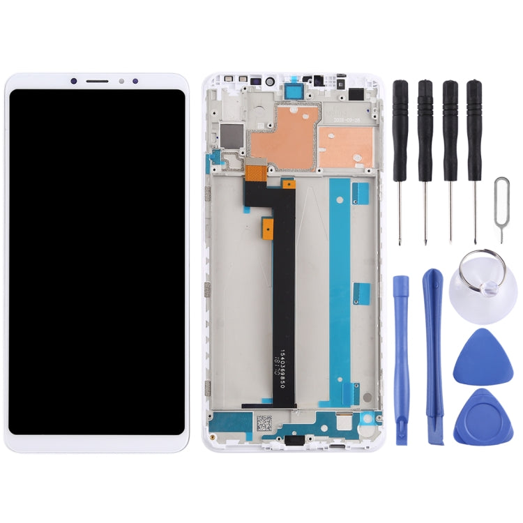 LCD Screen and Digitizer Full Assembly with Frame for Xiaomi Mi Max 3, For Xiaomi Mi Max 3