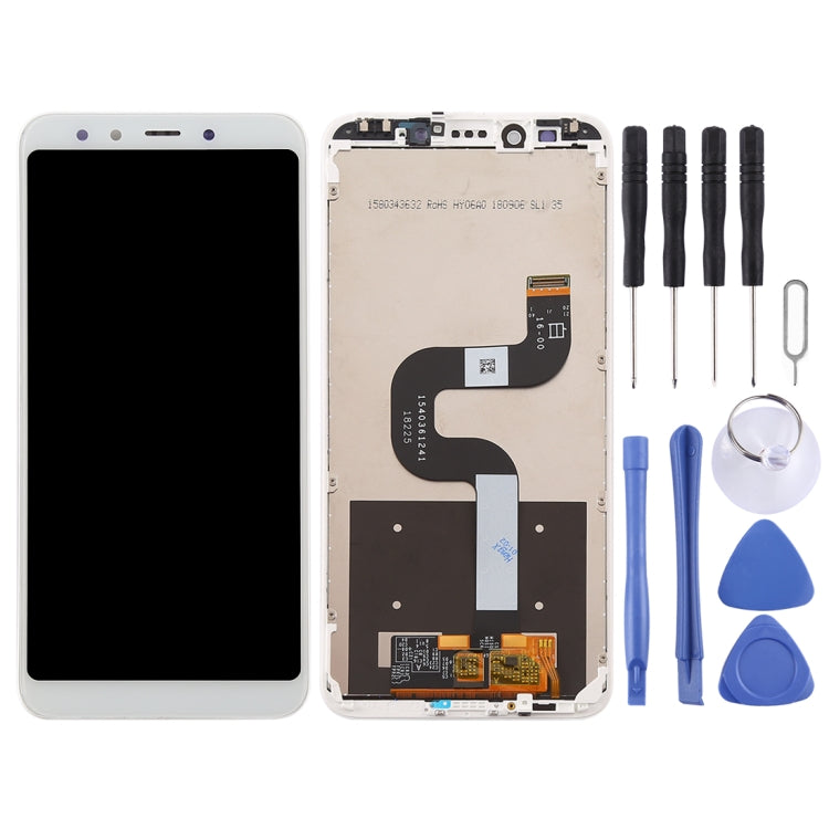 LCD Screen and Digitizer Full Assembly with Frame for Xiaomi Mi 6X / A2, For Xiaomi Mi 6X