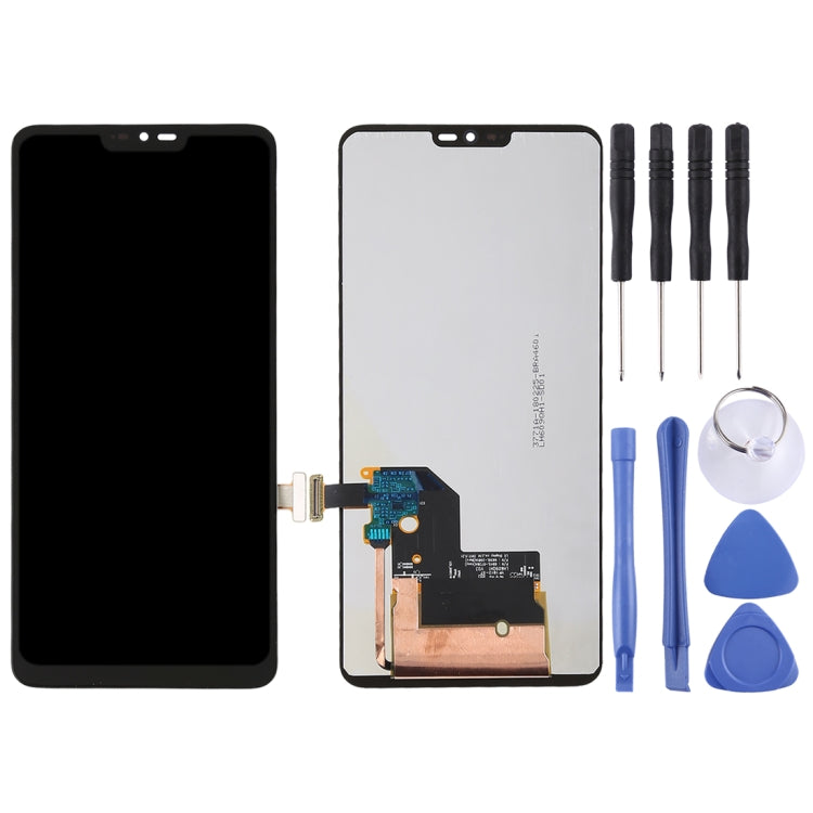 LCD Screen and Digitizer Full Assembly for LG G7 ThinQ / G710 G710EM G710PM G710VMP, For LG G7 ThinQ