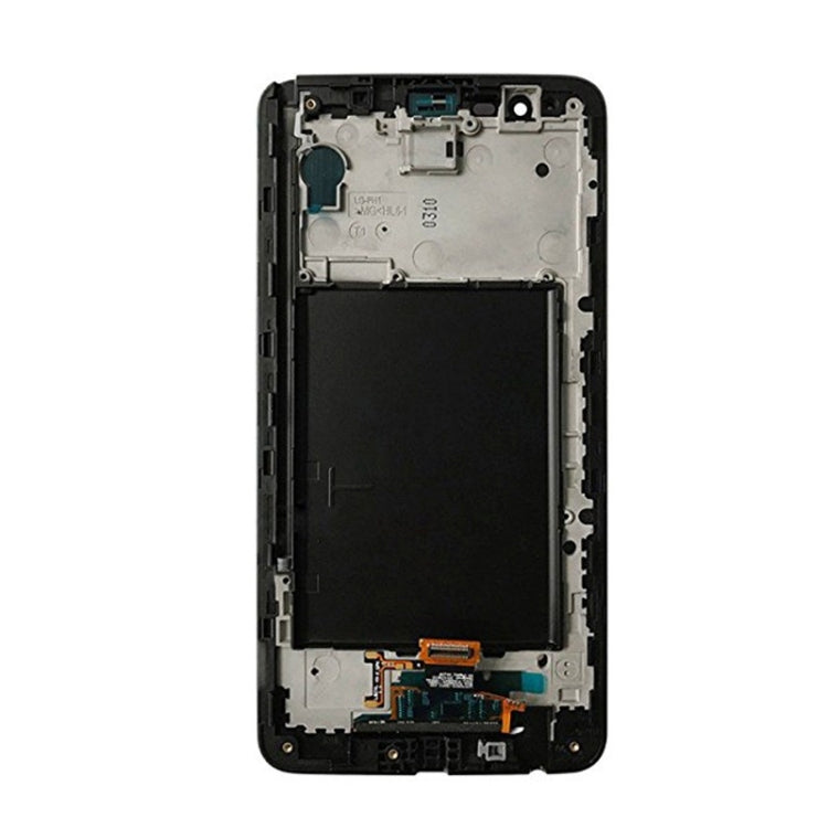 LCD Screen and Digitizer Complete Assembly with Frame for LG Stylus 2 / K520, For LG Stylus 2