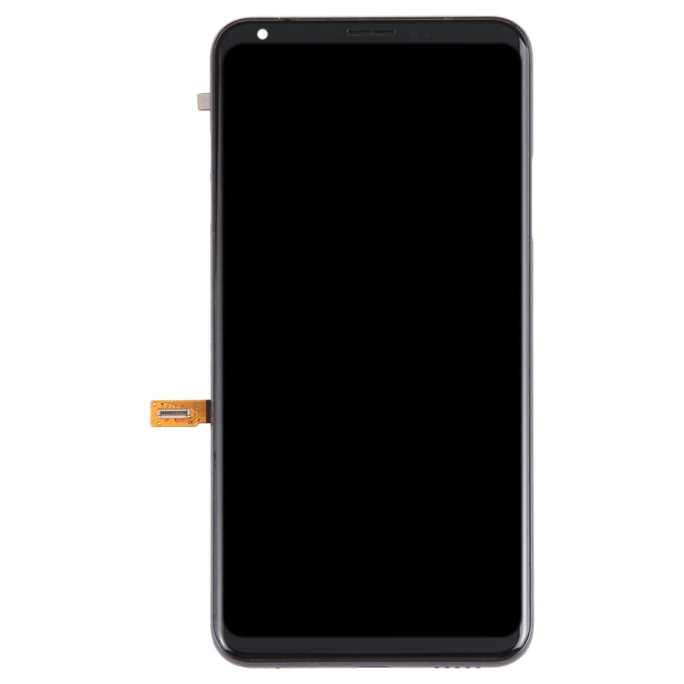 LCD Screen and Digitizer Complete Assembly with Frame for LG V30, For LG V30