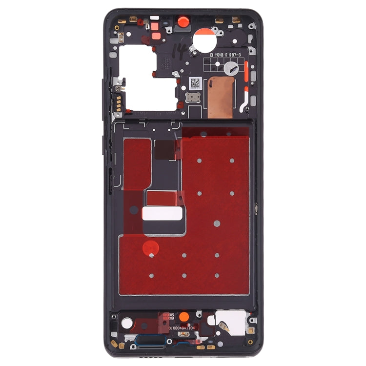 Piastra con cornice LCD per alloggiamento anteriore con tasti laterali per Huawei P30 Pro, For Huawei P30 Pro