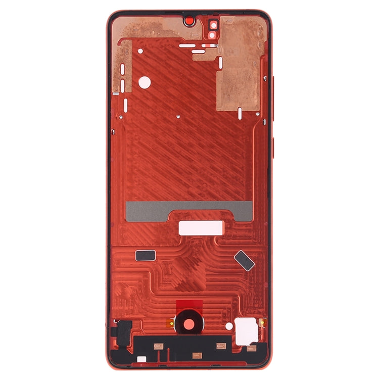 Front Housing LCD Frame Plate with Side Keys for Huawei P30, For Huawei P30 (Orange), For Huawei P30 (Baby Blue)