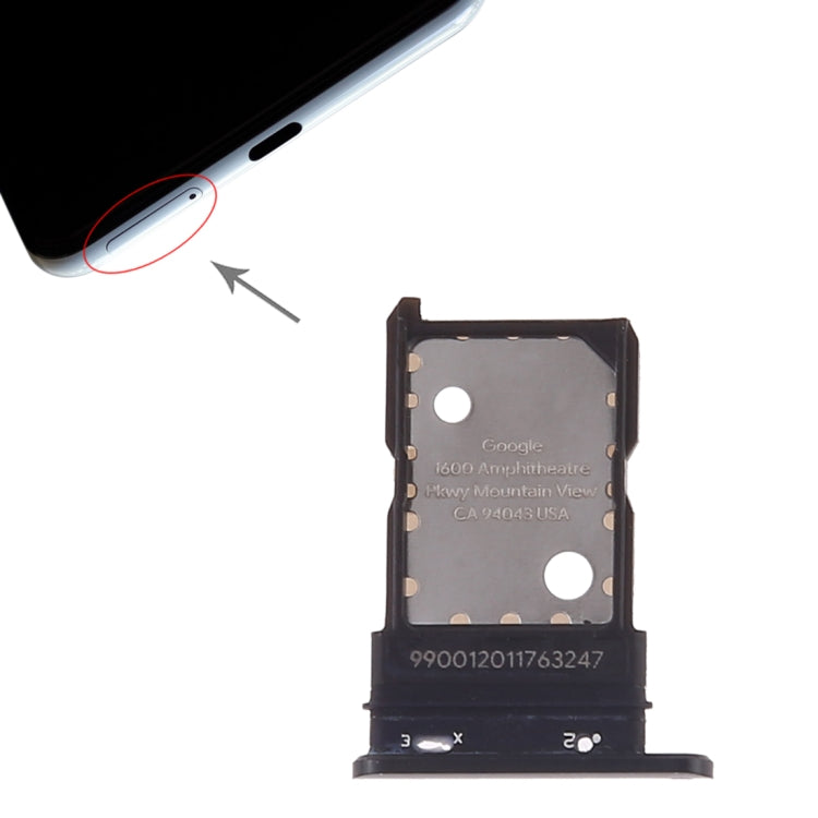Vassoio scheda SIM per Google Pixel 3 XL, For Google Pixel 3 XL