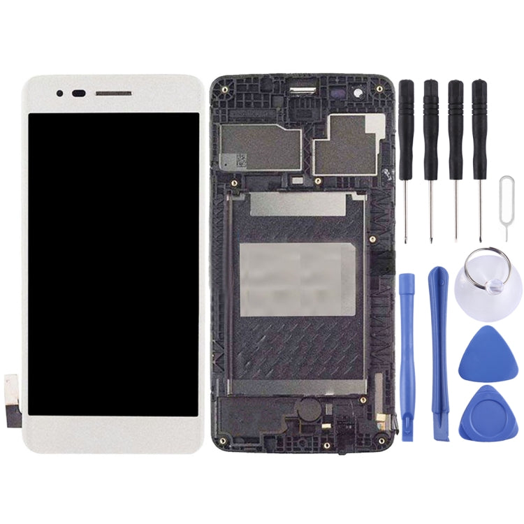 LCD Screen and Digitizer Full Assembly with Frame for LG K8 2017 US215 M210 M200N, For LG K8 2017, For K8 2017 / M200N