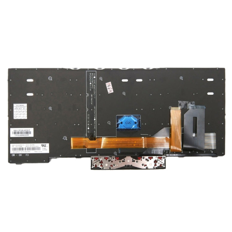 Tastiera retroilluminata americana per Lenovo ThinkPad E480 L480 L380 Yoga T480s, For ThinkPad E480(US)