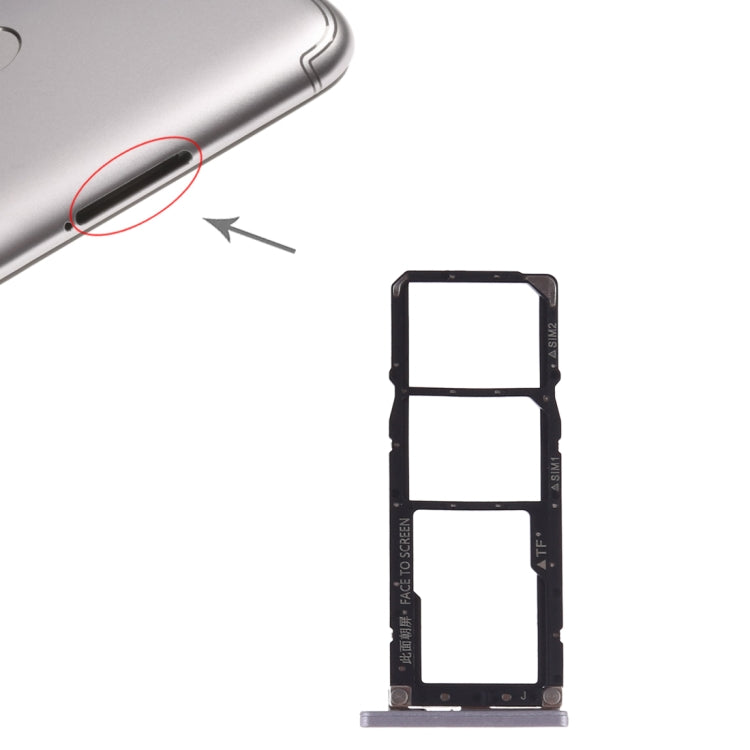 SIM Card Tray + SIM Card Tray + Micro SD Card for Xiaomi Redmi S2, For Xiaomi Redmi S2, Redmi S2, For Redmi S2