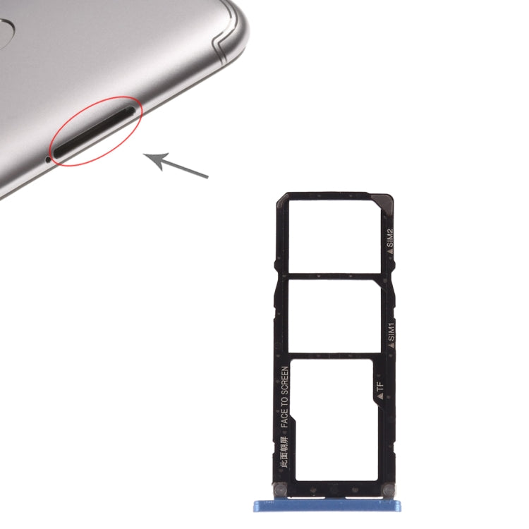 Vassoio scheda SIM + Vassoio scheda SIM + Scheda Micro SD per Xiaomi Redmi S2, For Xiaomi Redmi S2, Redmi S2, For Redmi S2