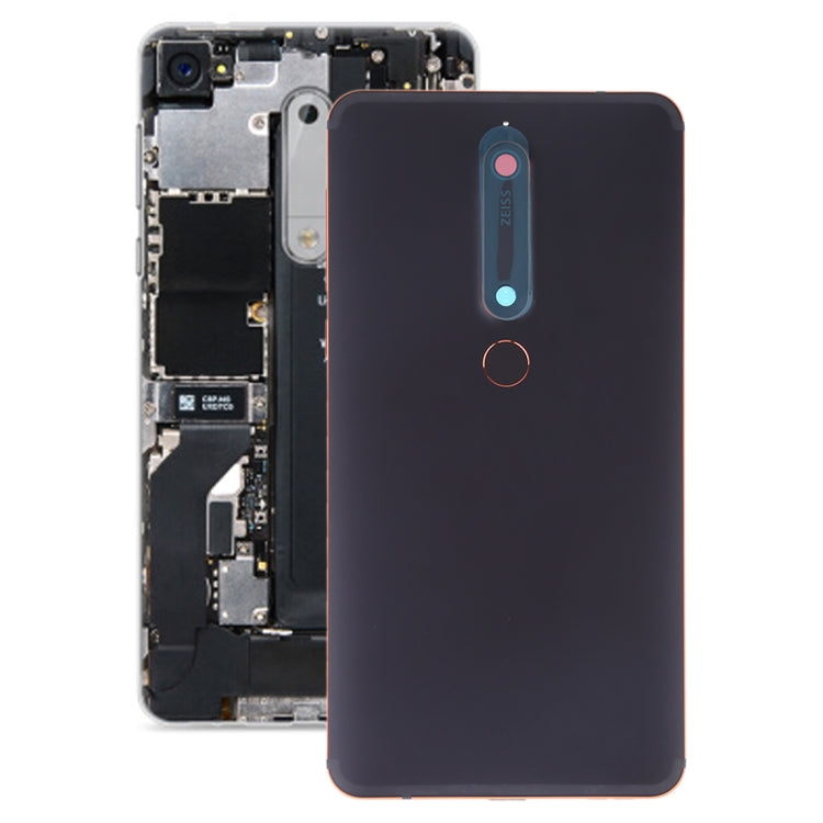 Back Battery Cover with Camera Lens, Side Keys and Fingerprint Sensor for Nokia 6.1 / 6 (2018) / 6 (2nd Generation), For Nokia 6 (2nd Gen)