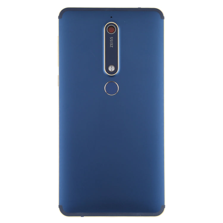 Back Battery Cover with Camera Lens, Side Keys and Fingerprint Sensor for Nokia 6.1 / 6 (2018) / 6 (2nd Generation), For Nokia 6 (2nd Gen)