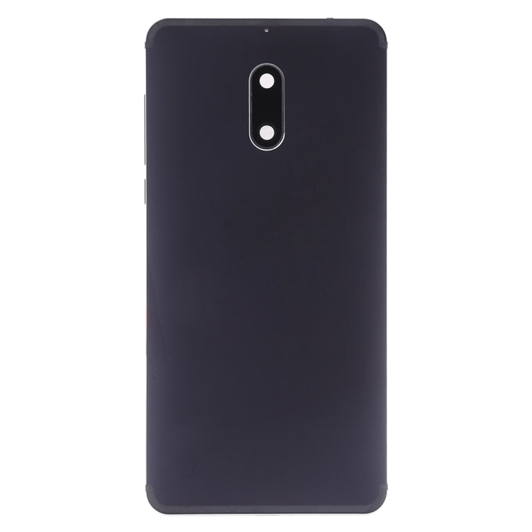 Back Battery Cover with Camera Lens and Side Keys for Nokia 6, For Nokia 6